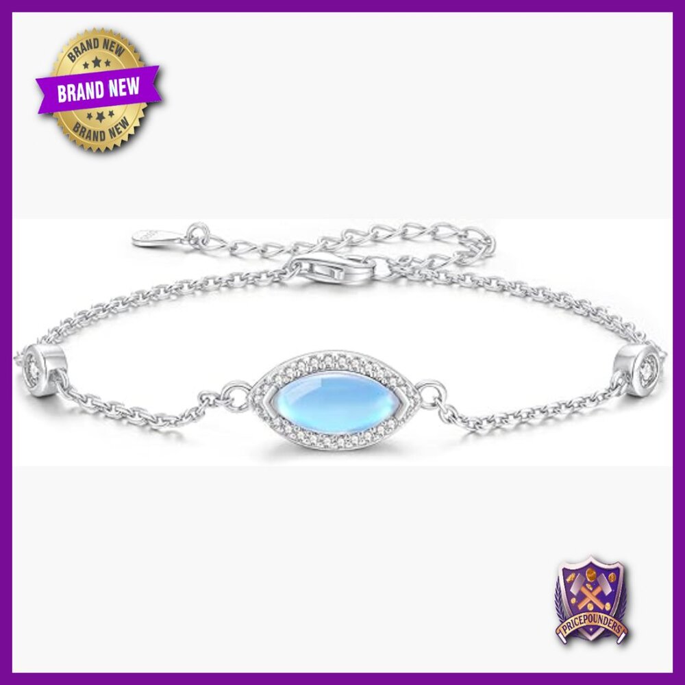 Sterling Silver Cremation Bracelet with Locket, 8 Inch Chain, Memorial Keepsake